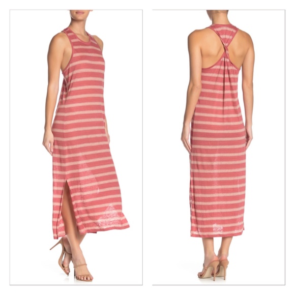 Joie Dresses & Skirts - Joie Brellen Twist Back Linen Tank Dress